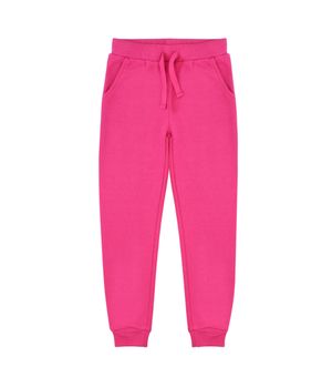 Pantalón buzo de Niña Fucsia