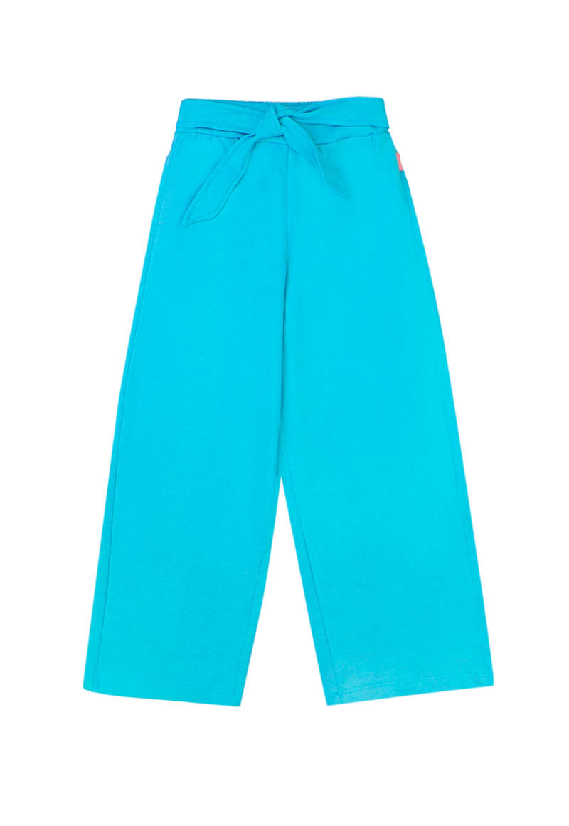 Pantalón de Niña Turquesa