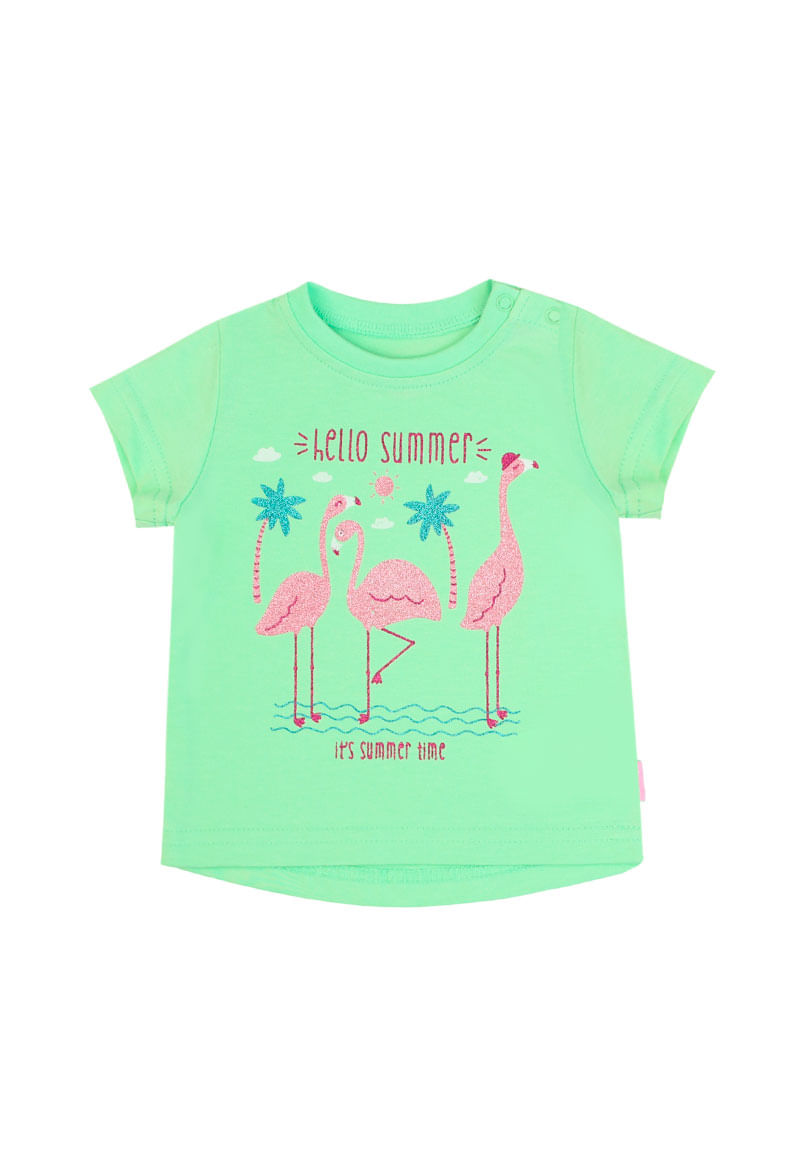 Polera de Niña Verde