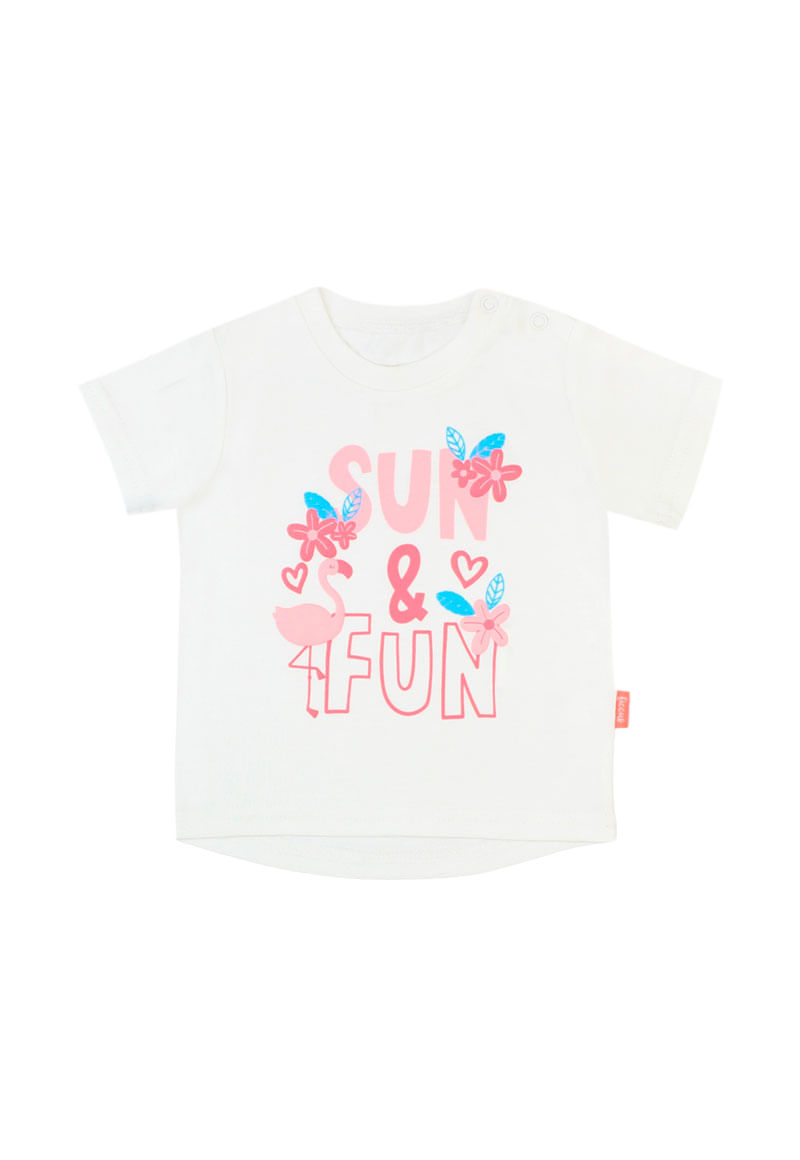 Polera de Niña Blanco
