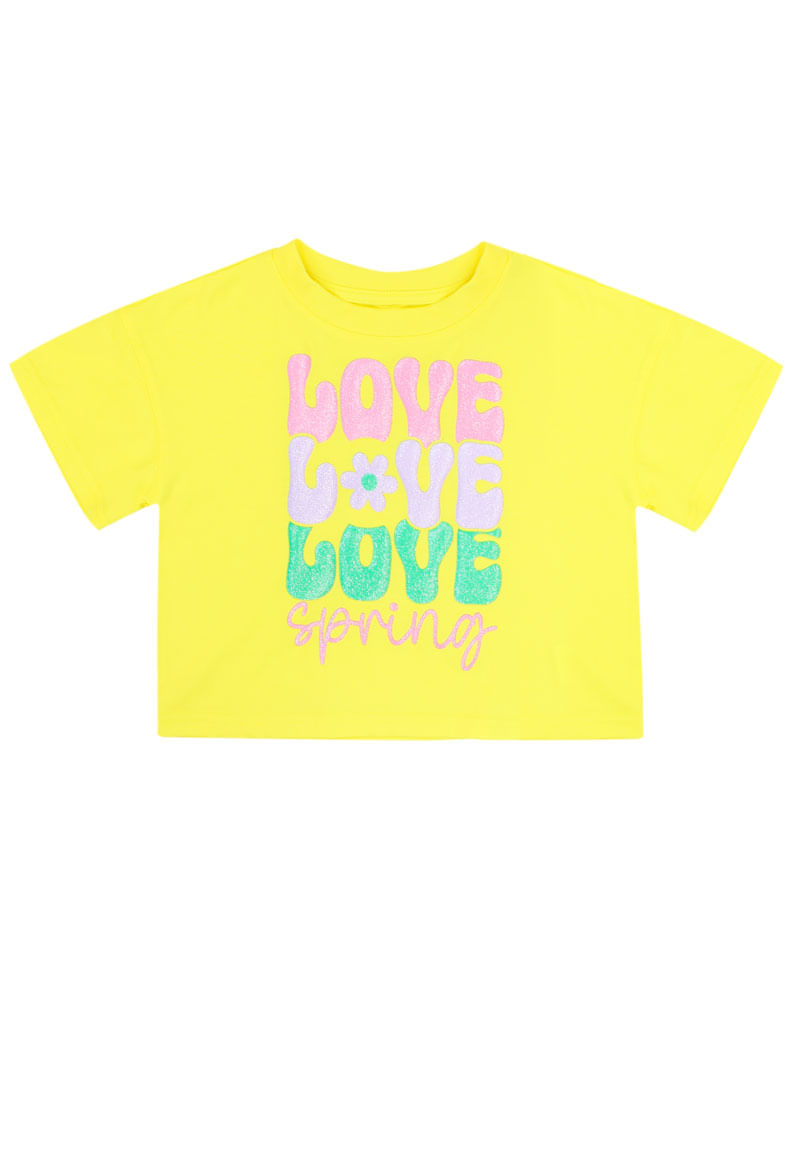 Polera de Niña Amarillo
