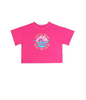 Polera de Niña Fucsia