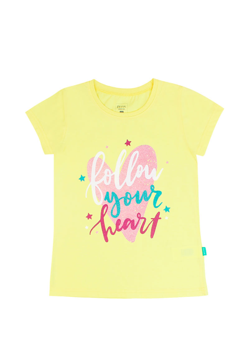 Polera de Niña Amarillo