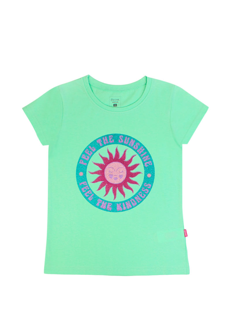 Polera de Niña Verde