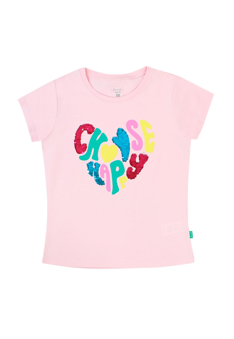 Polera de Niña Rosado