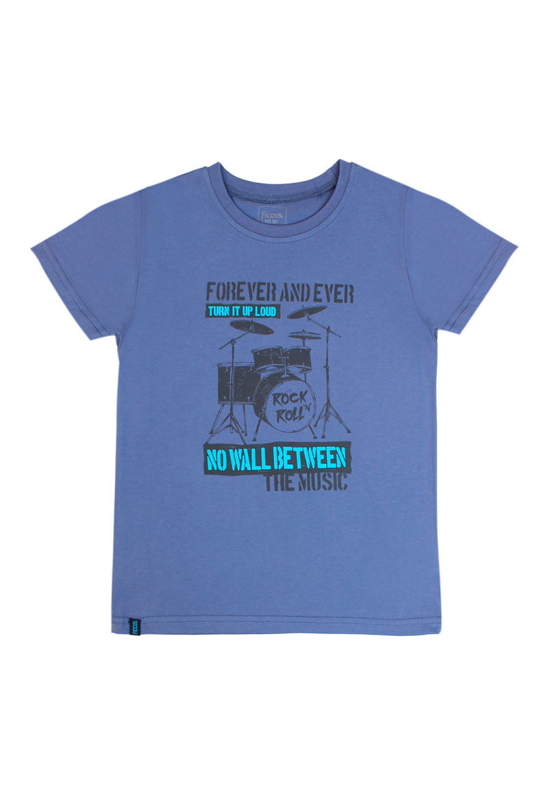 Polera de Niño Azul