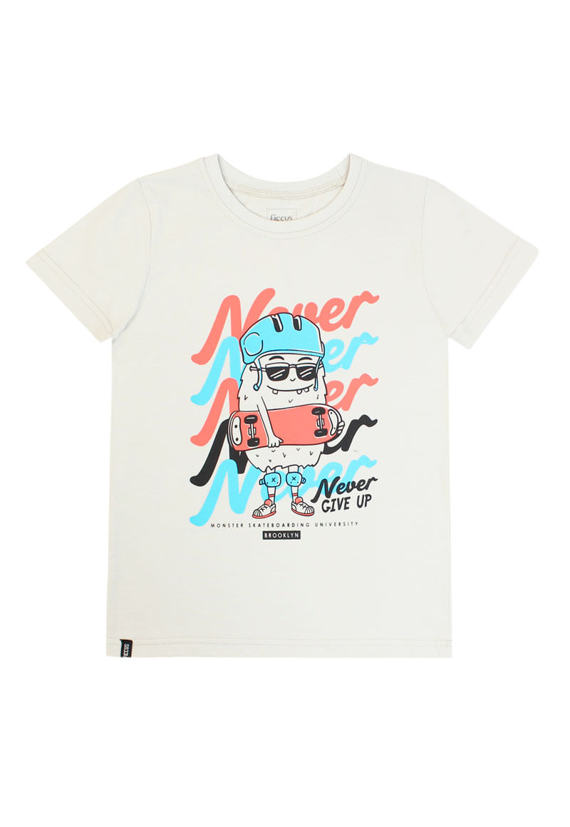 Polera de Niño Beige