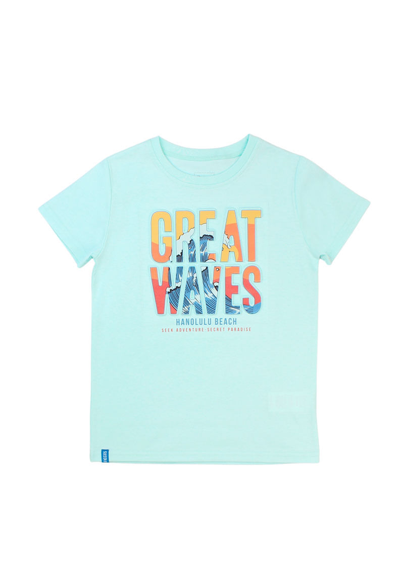 Polera de Niño Menta