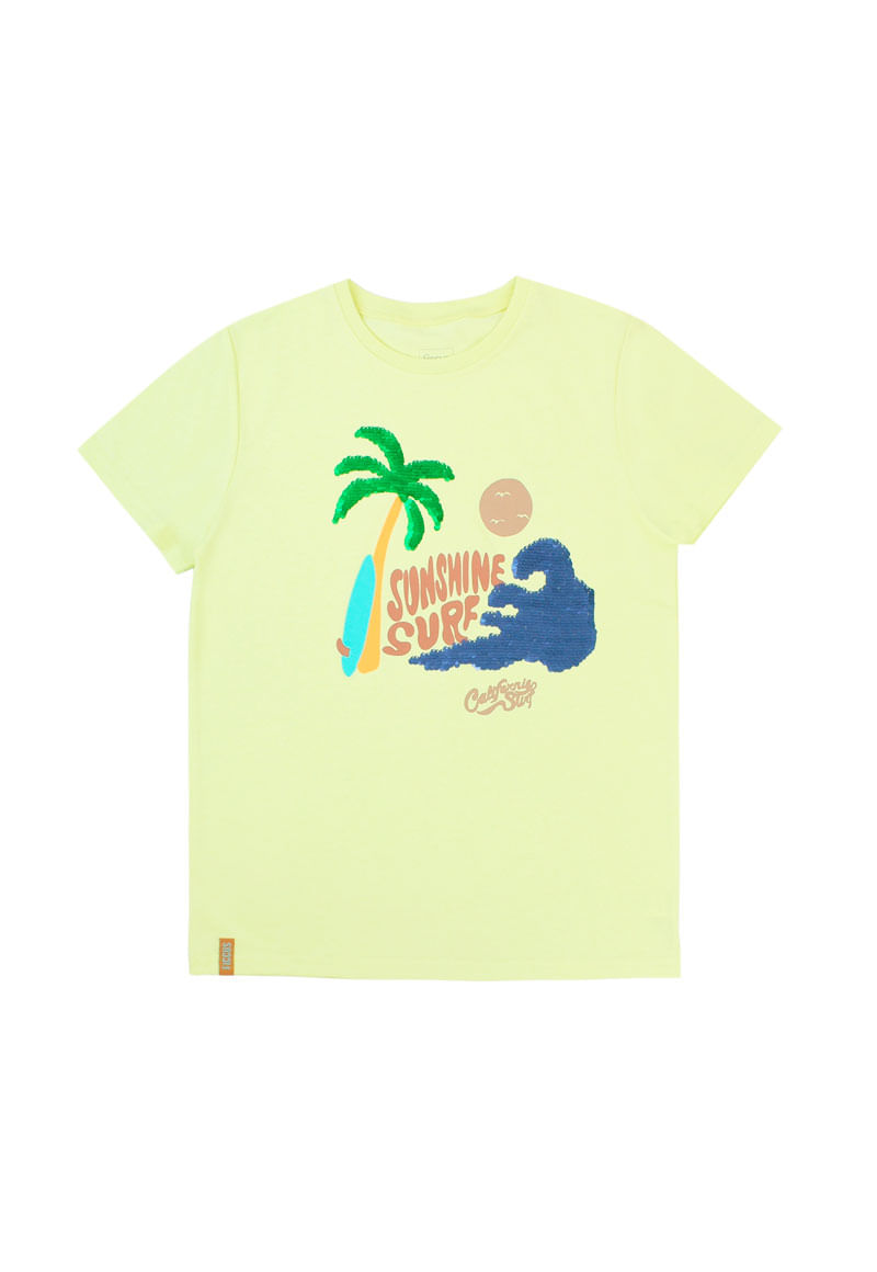 Polera de Niño Amarillo