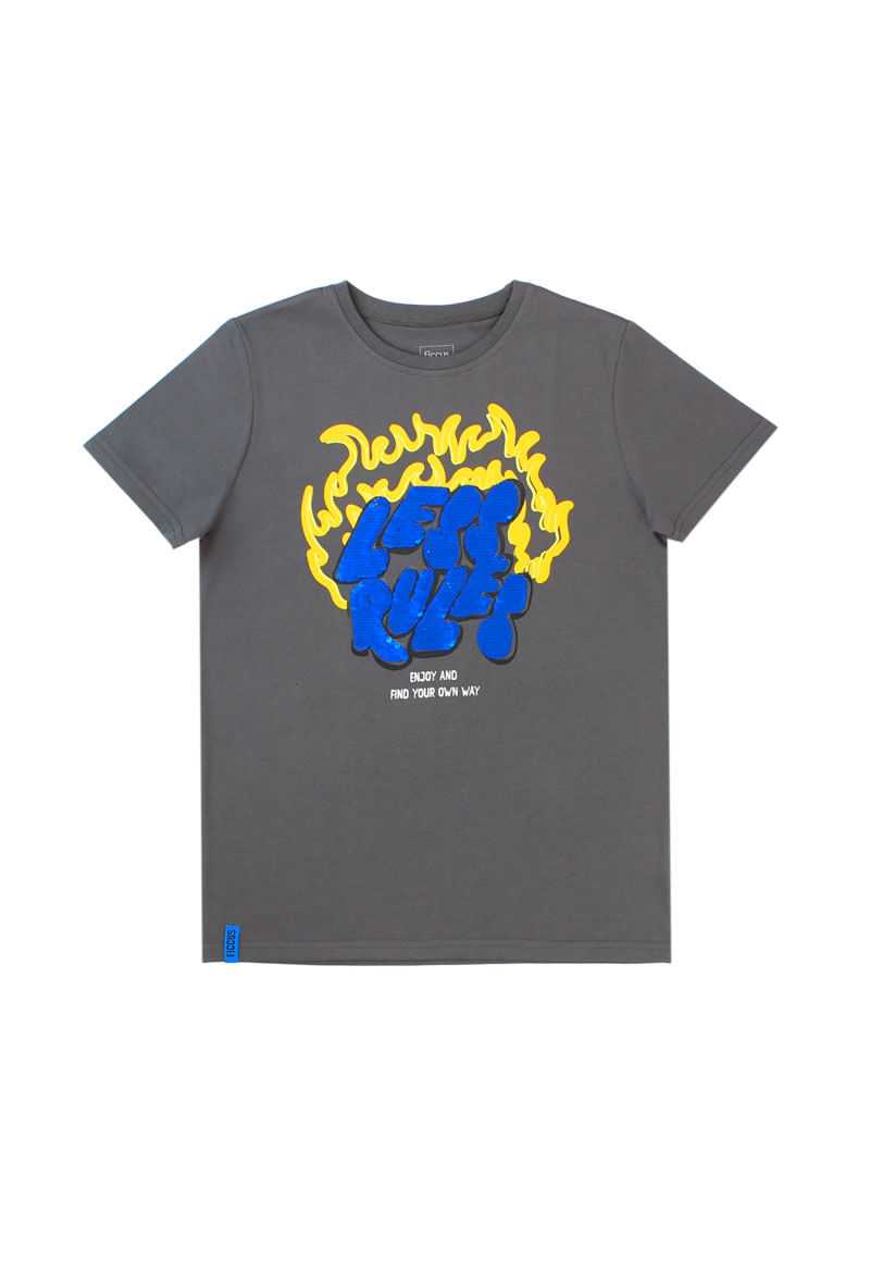 Polera de Niño Grafito