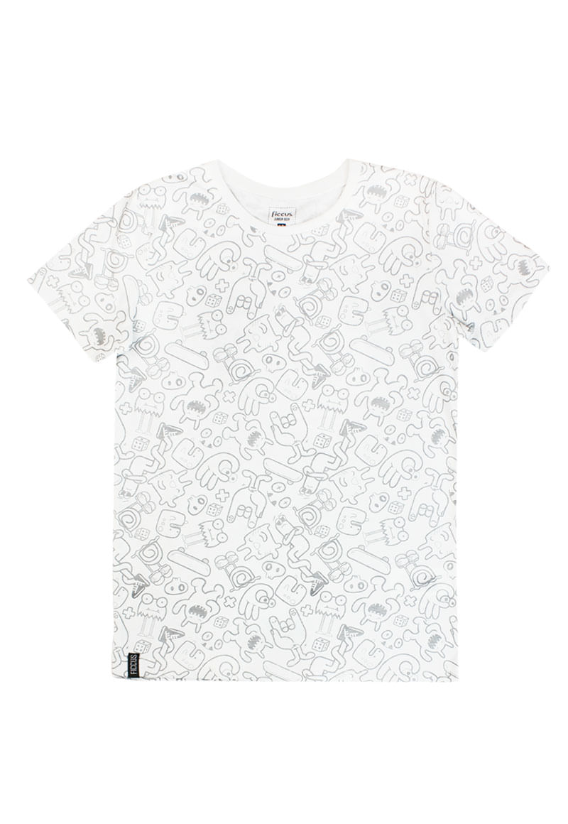 Polera de Niño Blanco