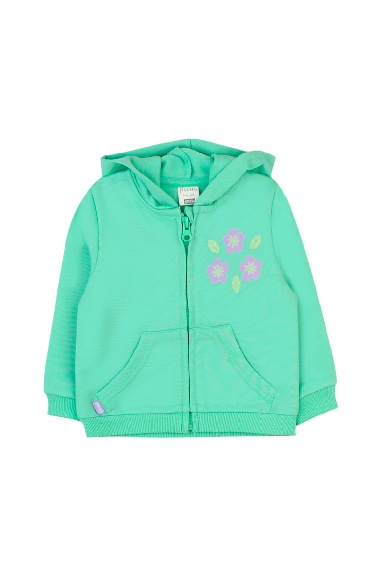 Polerón de Niña Verde