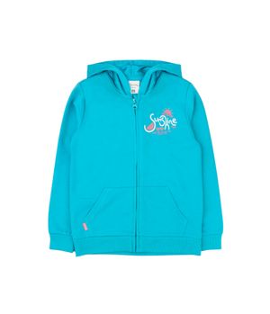 Polerón de Niña Turquesa