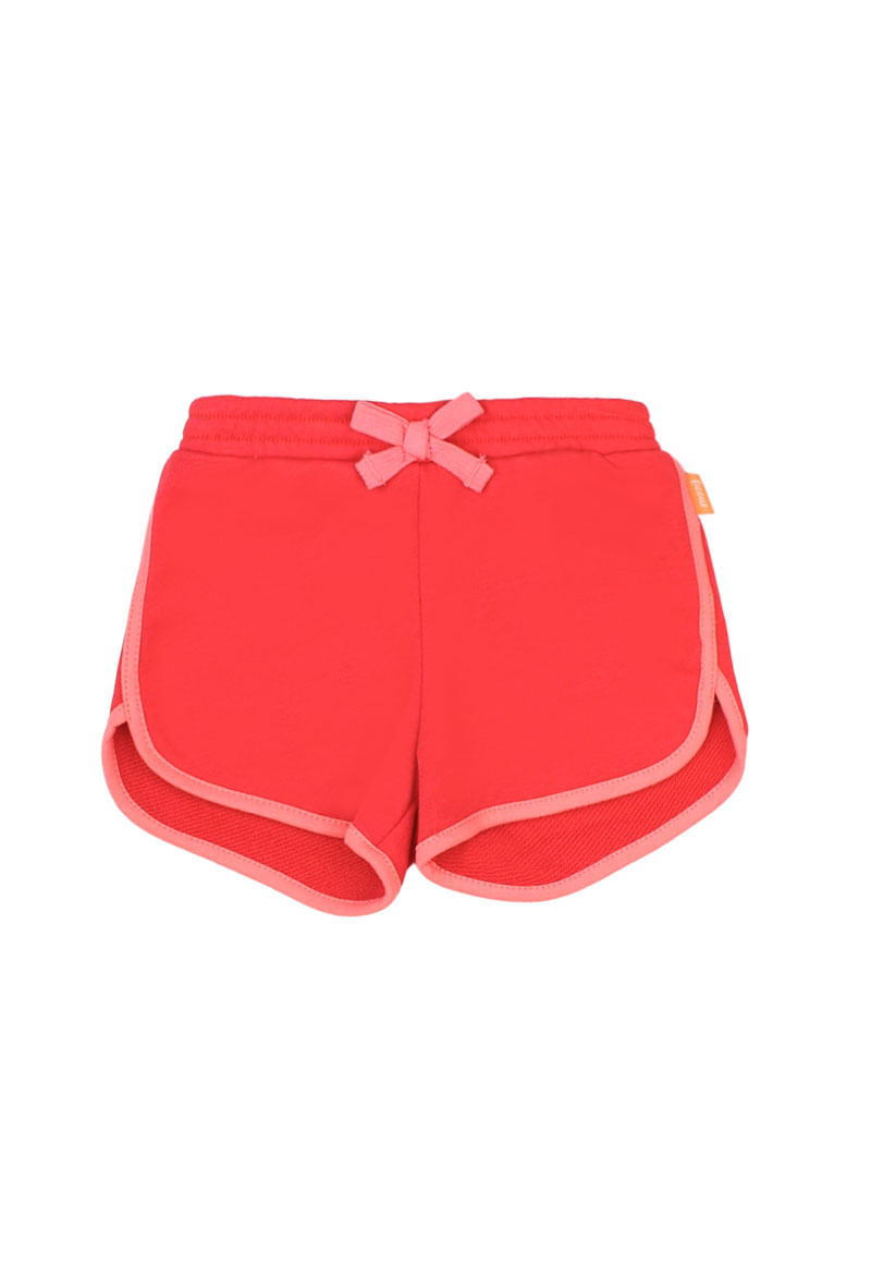 Short de Niña Rojo