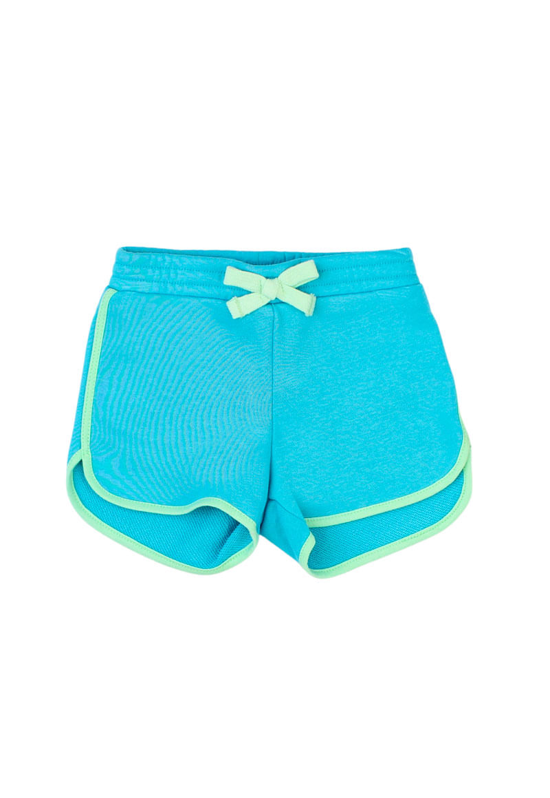 Short Niña Turquesa