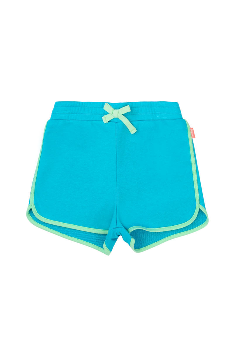 Short Niña Turquesa