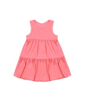 Vestido de Niña Coral