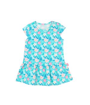 Vestido de Niña Turquesa