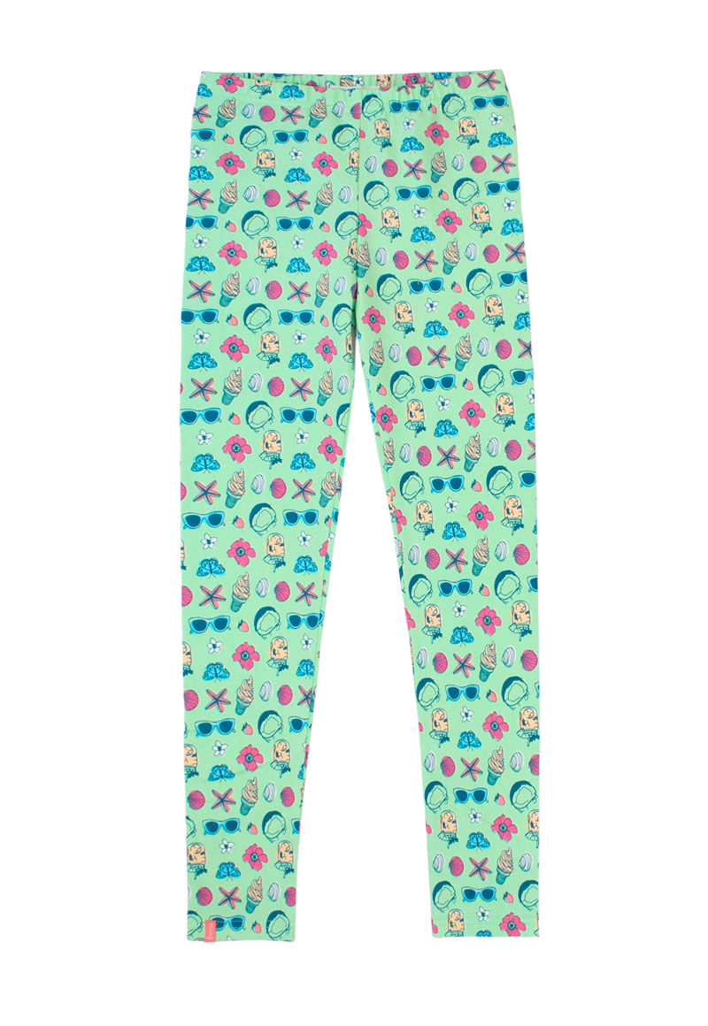Leggins de Niña Verde