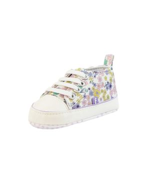 Zapatilla de Niña Blanco