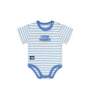 Body de Bebé Niño Celeste