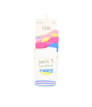 Calcetín de Niña Pack 3 Colores