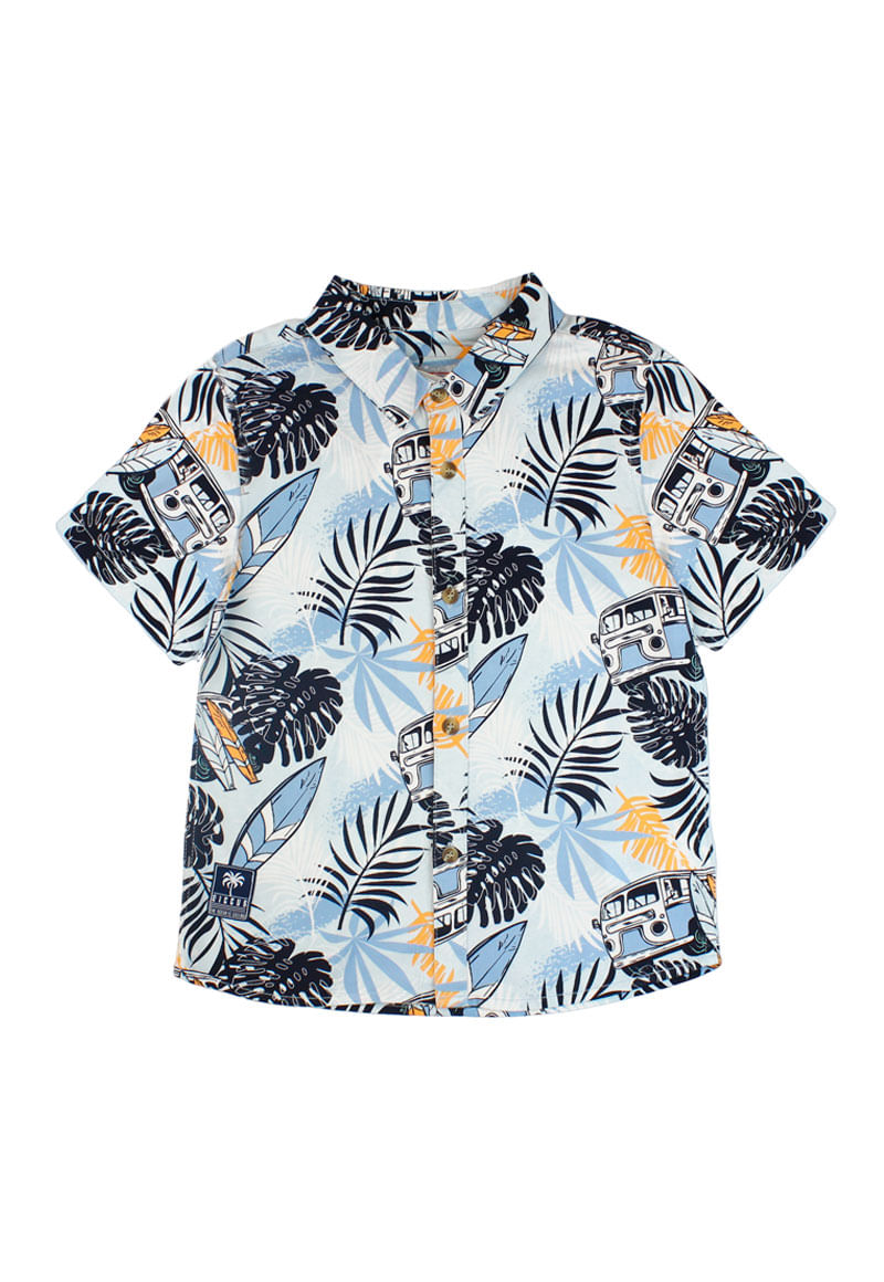 Camisa de Niño Celeste