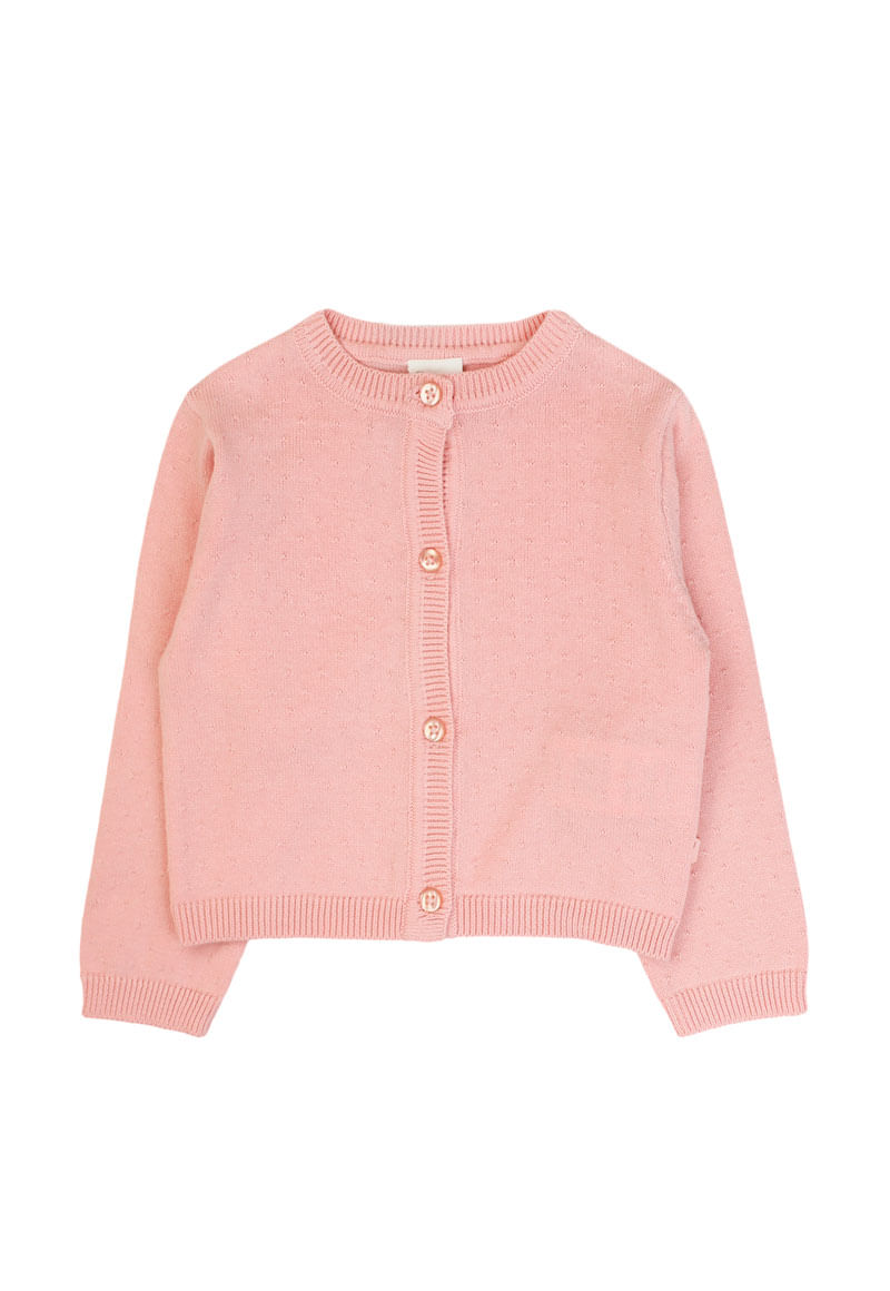 Chaleco de Bebé Niña Coral