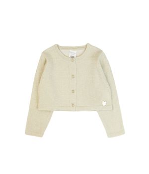 Chaleco de Bebé Niña Beige
