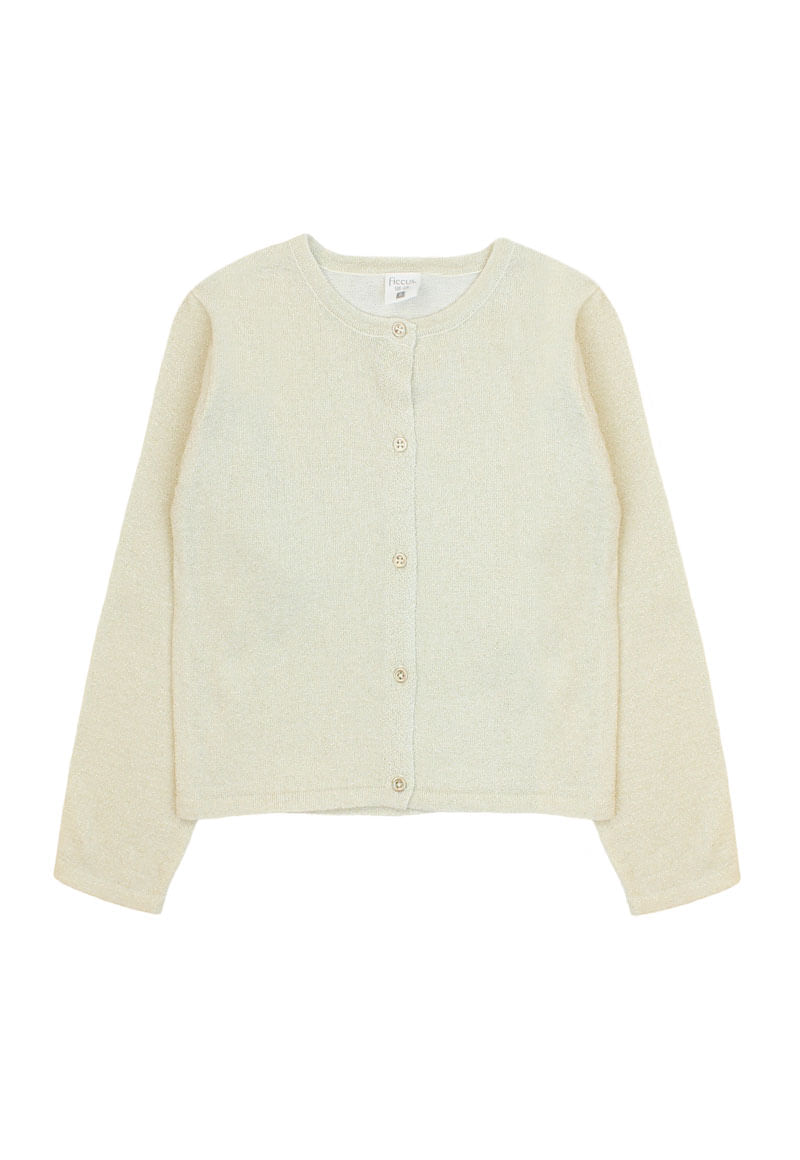 Chaleco de Niña Beige