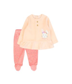 Conjunto de Bebé Niña Coral