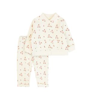 Conjunto de Bebé Niña Crudo