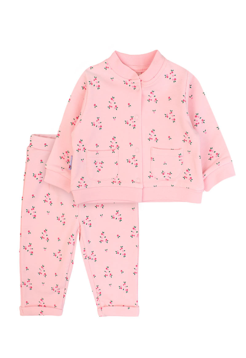 Conjunto de Bebé Niña Rosado