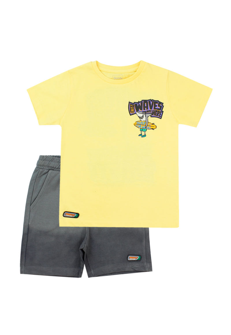 Conjunto de Niño Gris