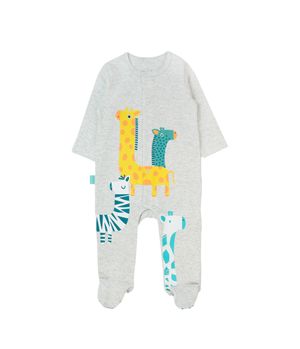 Osito de Bebé Niño Gris Melange