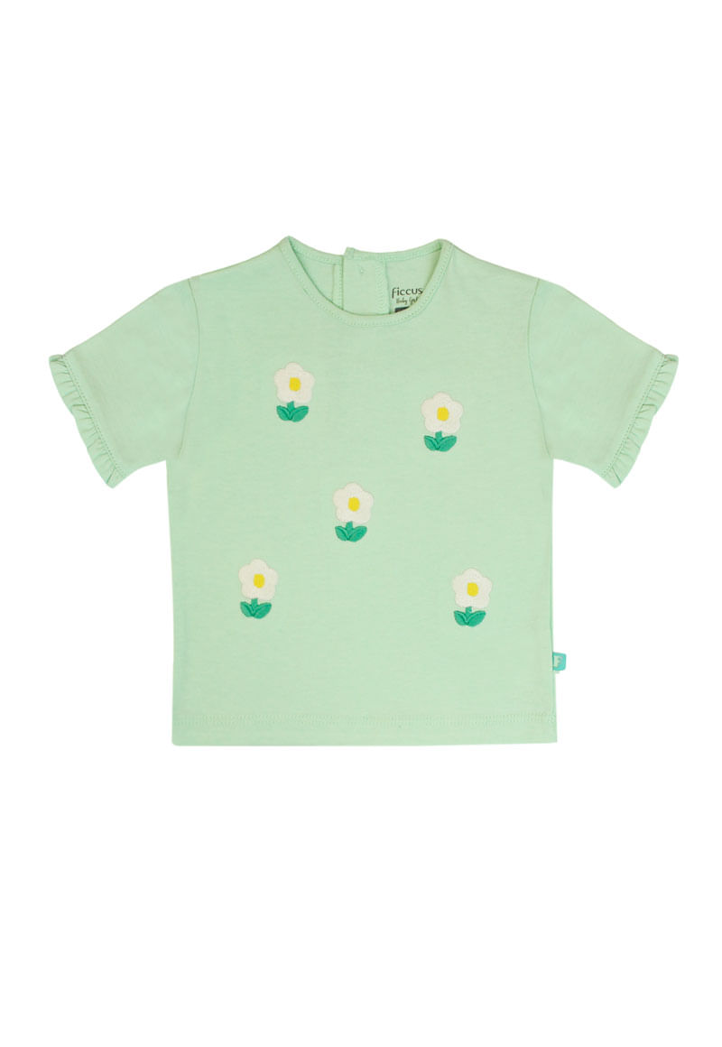 Polera de Bebé Niña Verde