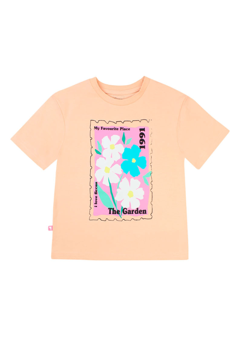 Polera de Niña Naranjo