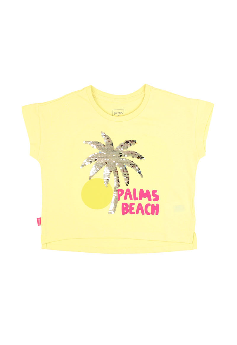 Polera de Niña Amarillo