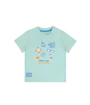 Polera de Bebé Niño Esmeralda Claro