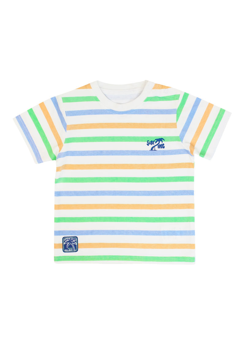 Polera de Bebé Niño Blanco