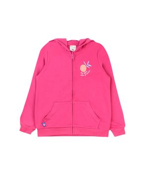 Polerón de Niña Magenta