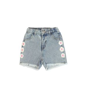 Short de Bebé Niña Celeste