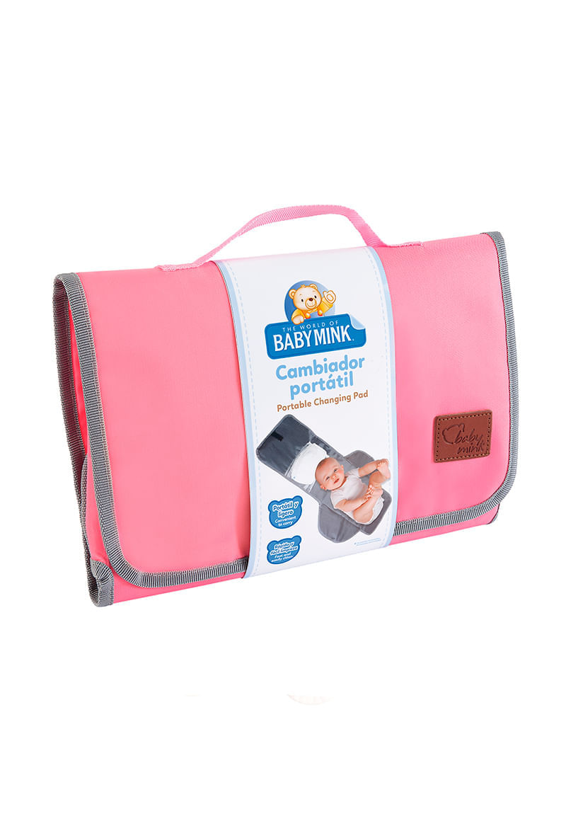 Mudador Confort Portátil Bebé Unisex Rosa 0 a 12 Meses