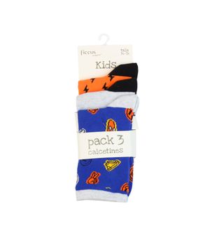 Calcetín de Niño Pack 3 Colores