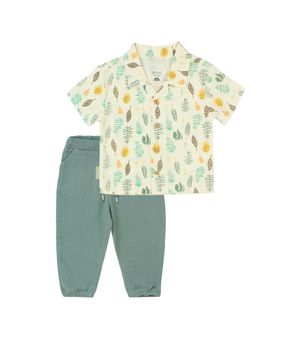 Conjunto de Bebé Niño Beige