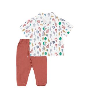 Conjunto de Bebé Niño Crudo