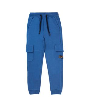 Pantalón buzo de Niño Azul