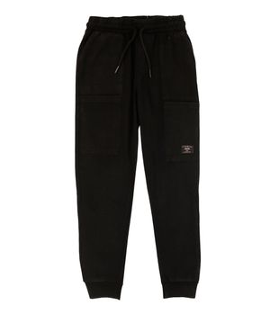 Pantalón buzo de Niño Negro