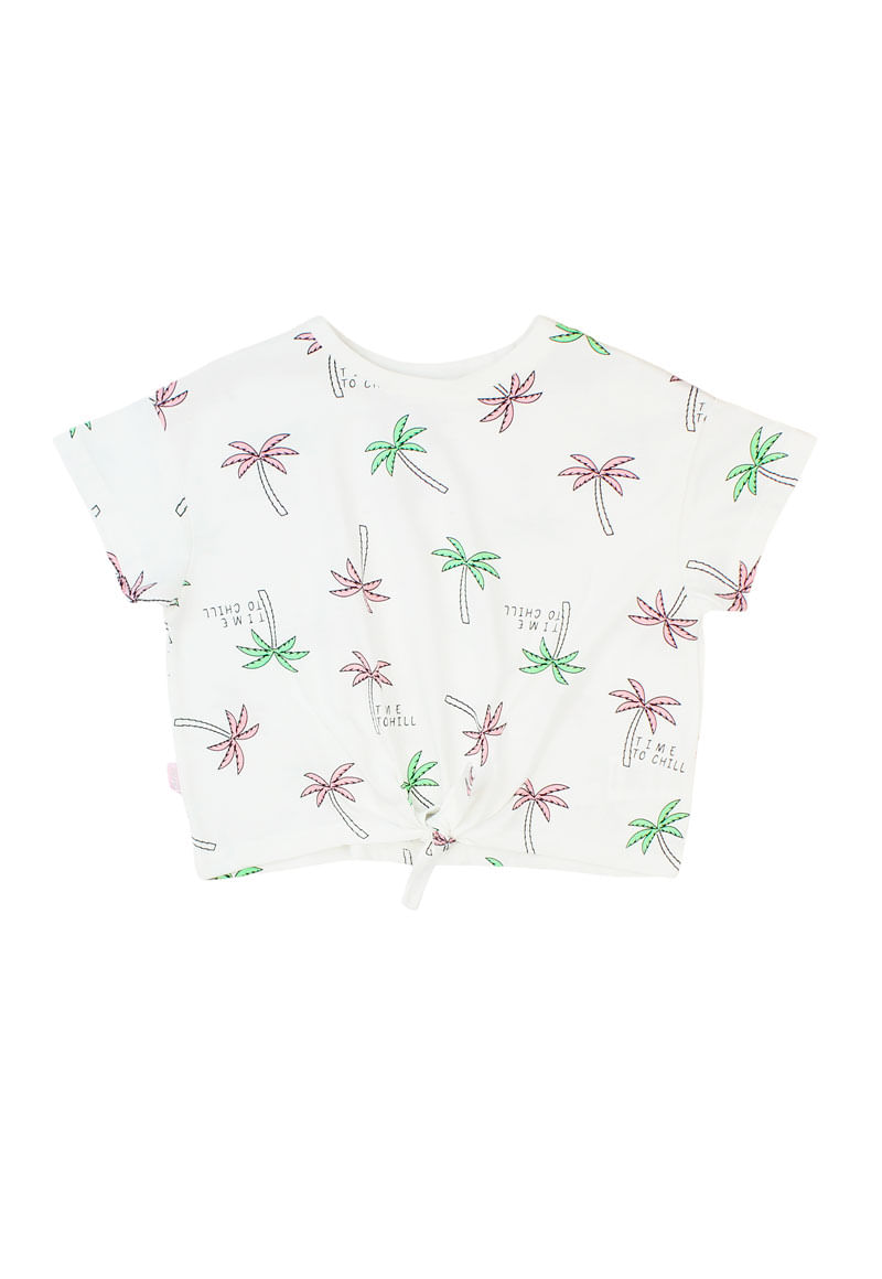 Polera de Niña Blanco