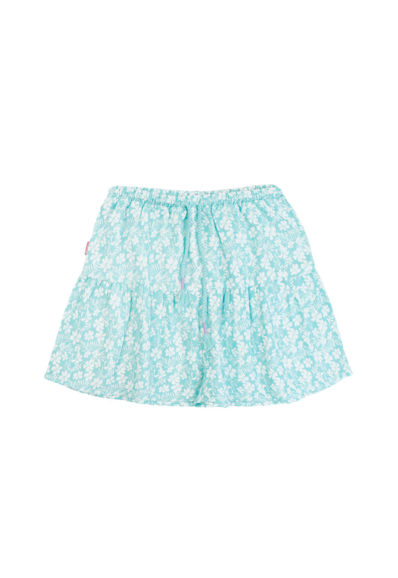 Short de Niña Turquesa
